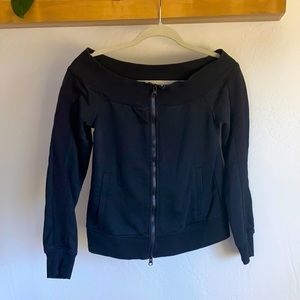 Zip up sweatshirt
